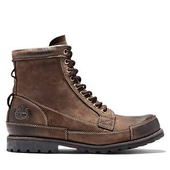 Timberland Férfi Earthkeepers Original Bőr 6 Inch Bakancs Sötét Barna